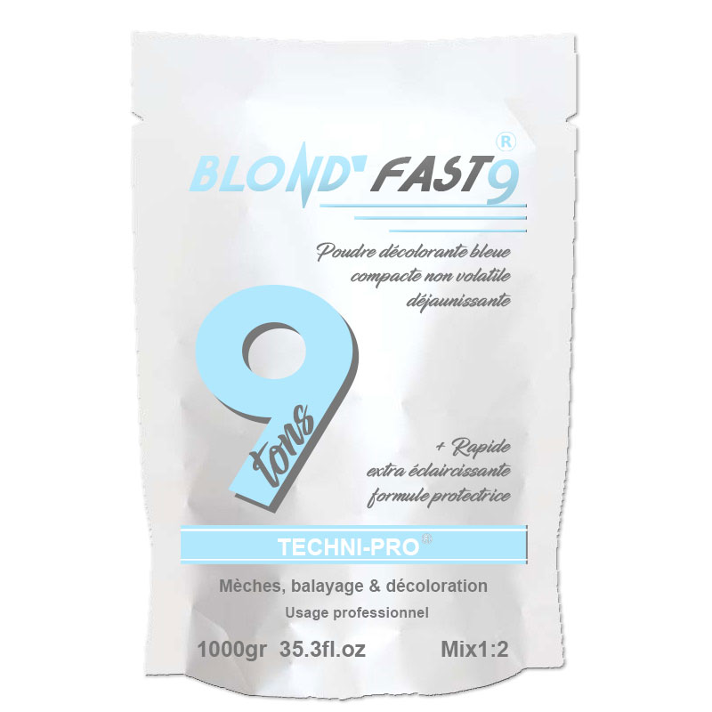 Blond'Fast 9 poudre decolorante 9 tons 1Kg